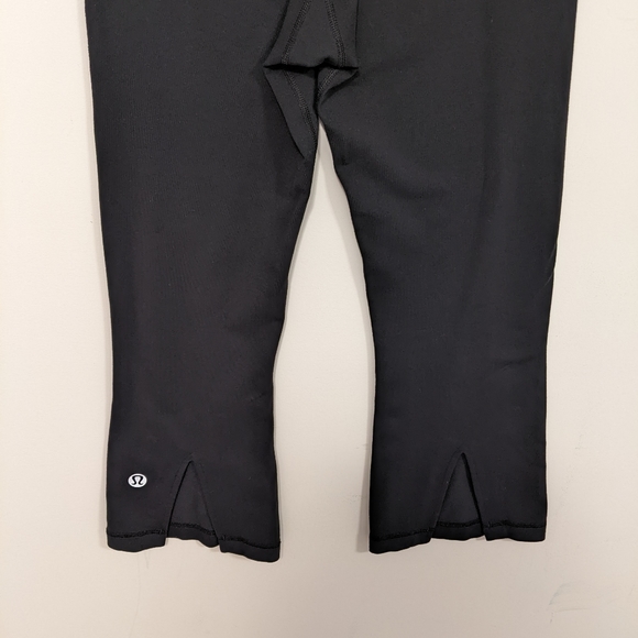 Lululemon Boogie Crops Black 4 - Picture 14 of 16